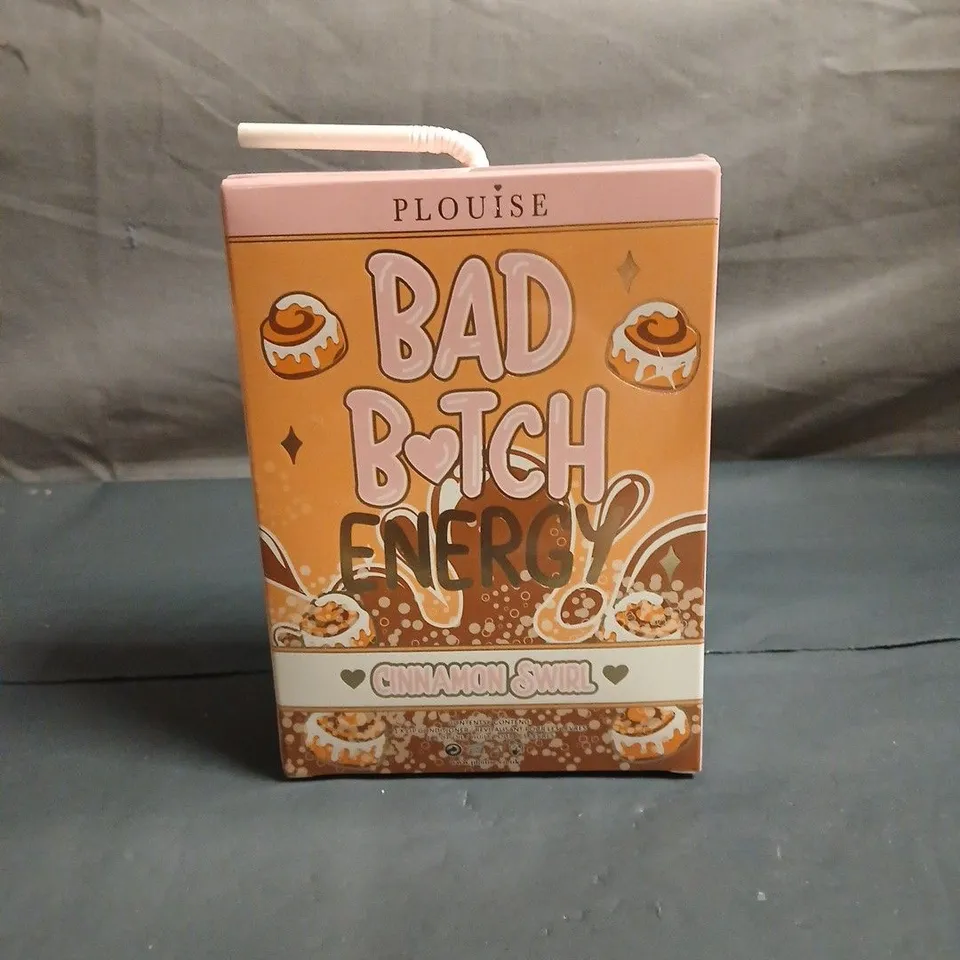 PLOUISE BAD BITCH ENERGY CINNAMON SWIRL – BOXED 20ML. SEALED
