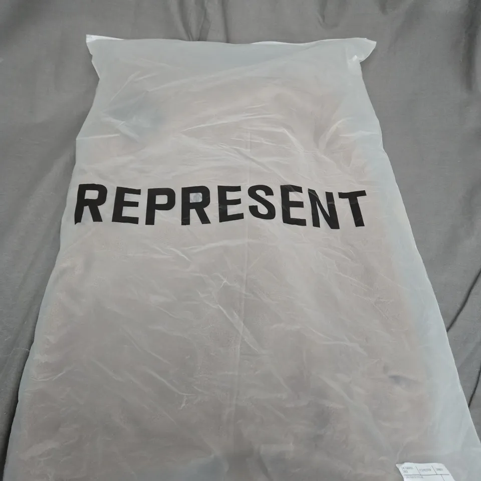 REPRESENT 247 FLEECE HOODIE SIZE XL