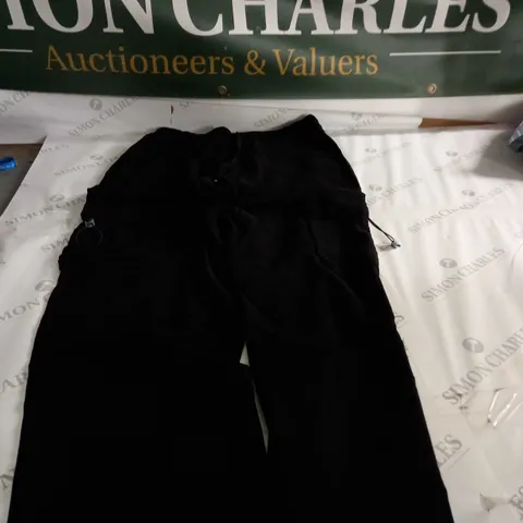 PAIR OF BLACK JOGGERS L 