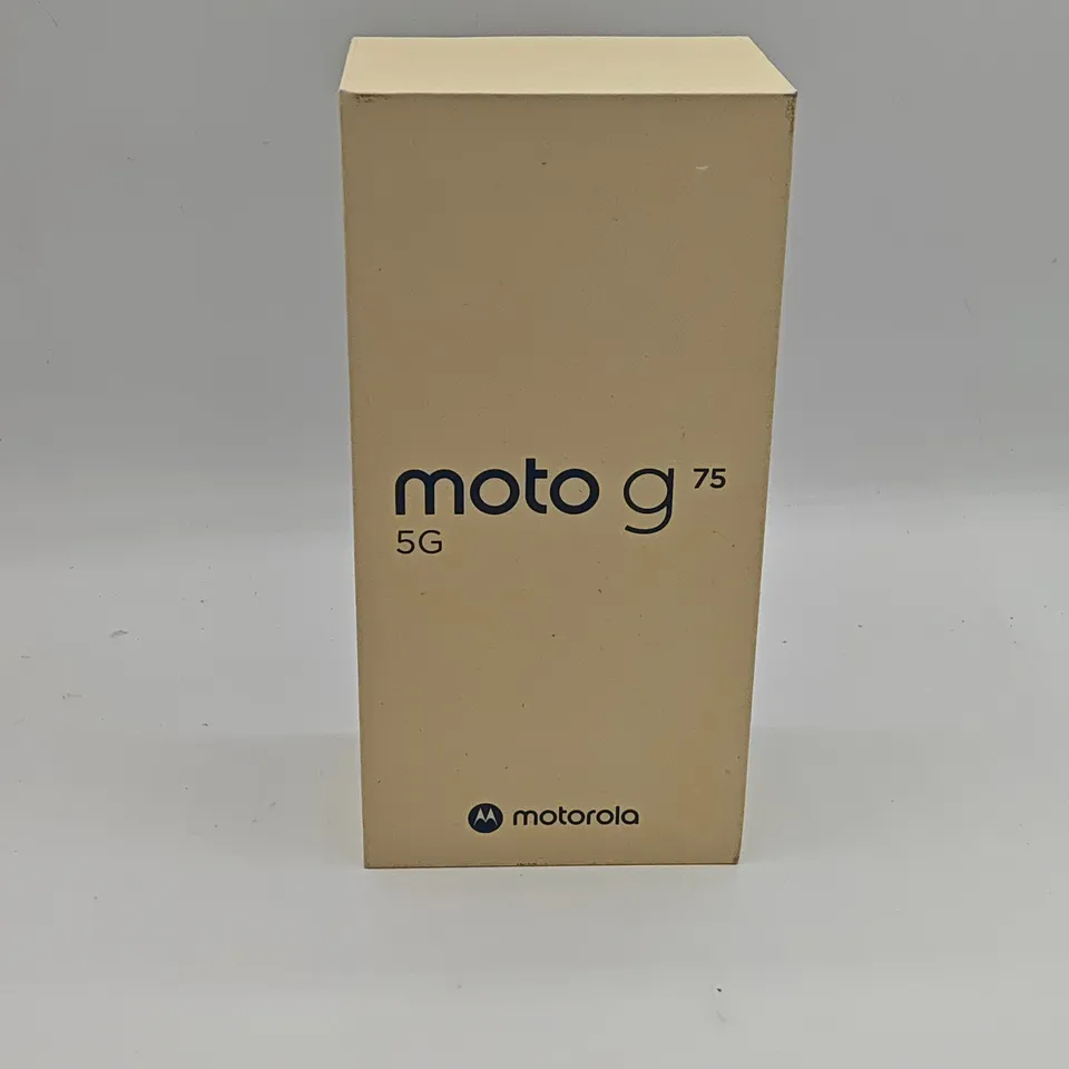 BOXED MOTOROLA G75 5G 8+128GB IN CHARCOAL GREY - MC434
