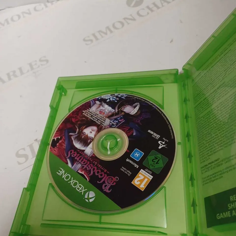XBOX ONE BLOODSTAINES RITUAL OF THE NIGHT 