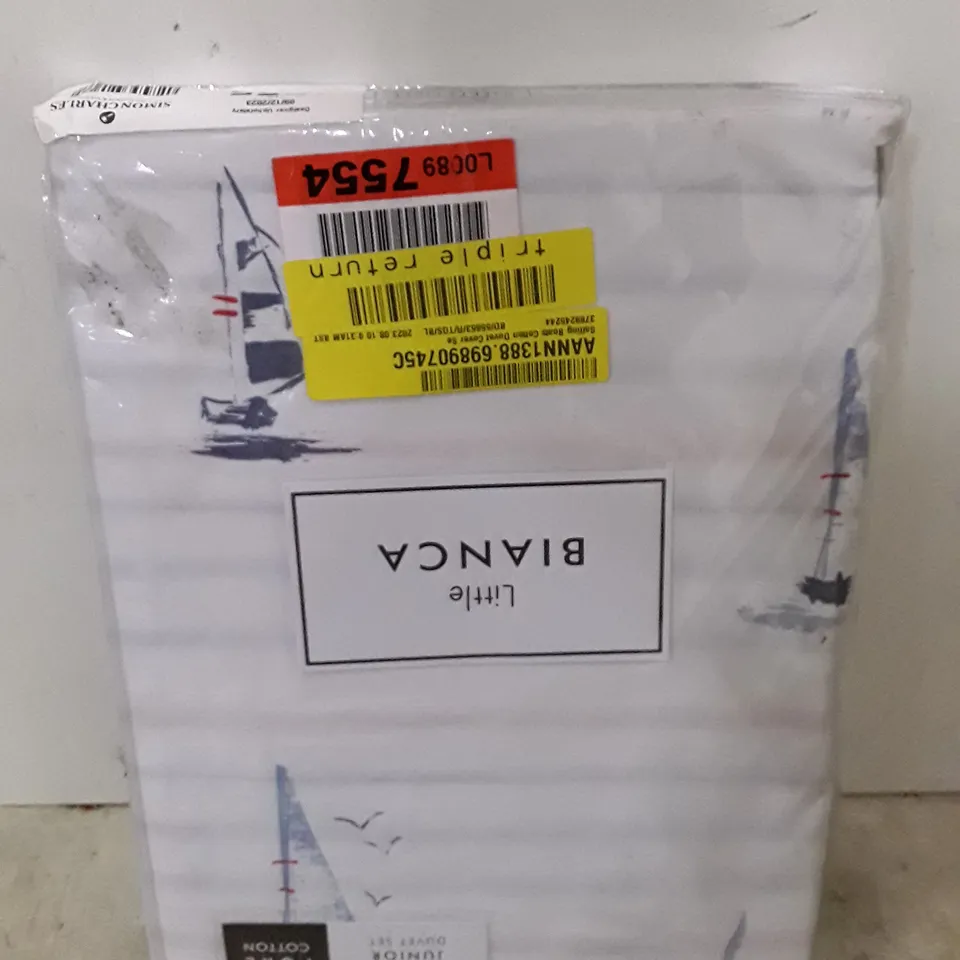 SAILING BOATS COTTON DUVET COVER 