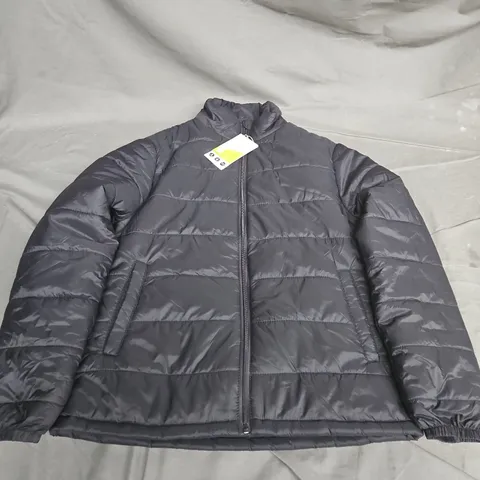 MOUNTAIN WAREHOUSE ESSENTIALS WOMENS LIGHTWEIGHT PADDED JACKET IN BLACK - UK 10