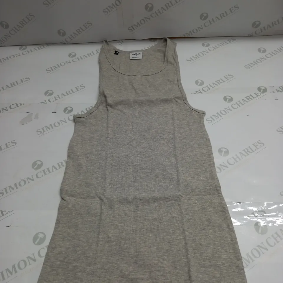 GYMSHARK RIBBED TANK SIZE M