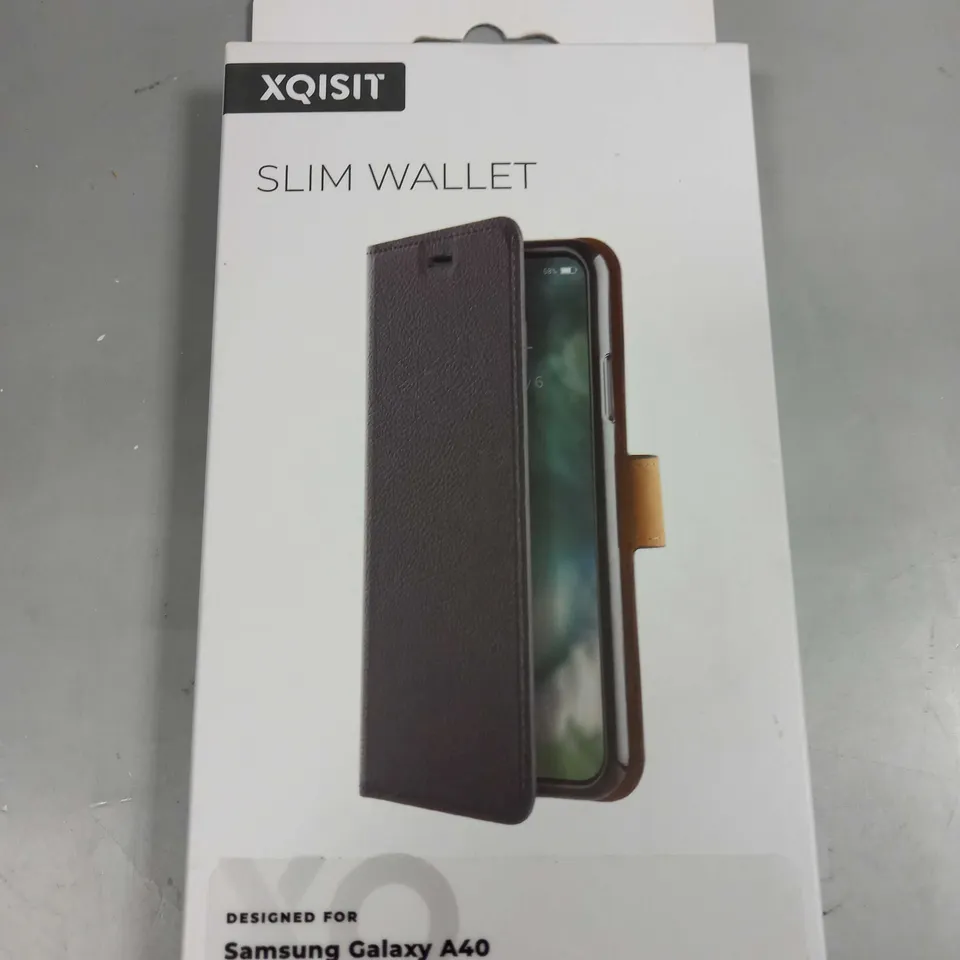 BOX OF APPROXIMATELY 80 BRAND NEW ASSORTED SAMSUNG GALAXY A40 SLIM WALLET CASE