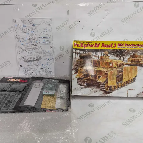 BOXED DRAGON 6556 GERMAN PZKPFW IV AUSF. J (SDKFZ 161) MID PRODUCTION TANK