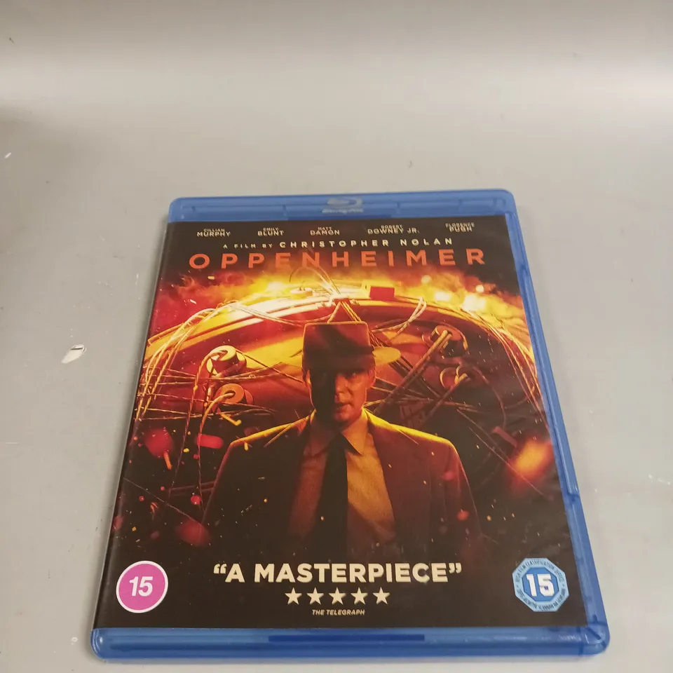 OPPENHEIMER ON BLU-RAY 
