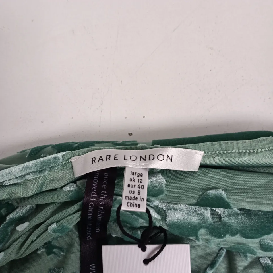 RARE LONDON FLORAL PRINT DRESS – UK 12 (EU 40, US 8) – GREEN