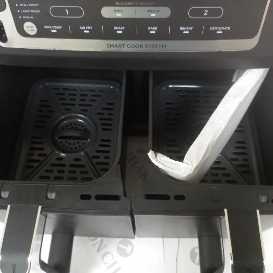 BOXED OUTLET NINJA FOODI MAX 9.5L DUAL ZONE SMART COOK AF451UK