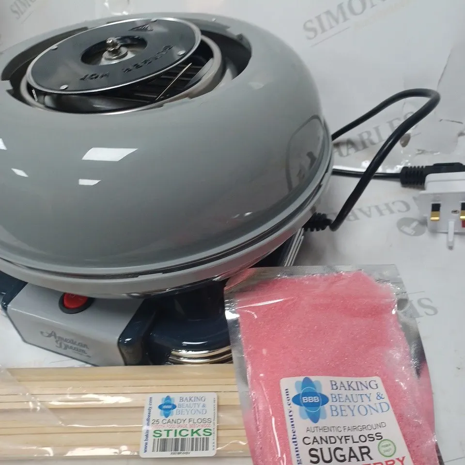BOXED AMERICAN DREAM CANDY FLOSS MACHINE - WITH FLAVOURINGS 