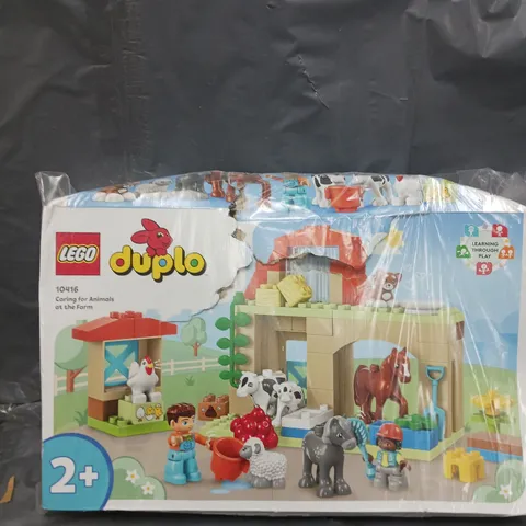 LEGO DUPLO CARING FOR ANIMALS  GAME