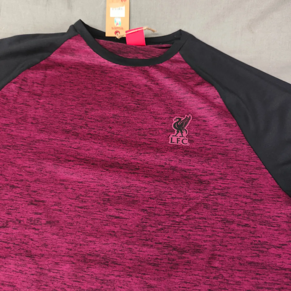LIVERPOOL FC RAGLAN TOP – SIZE M