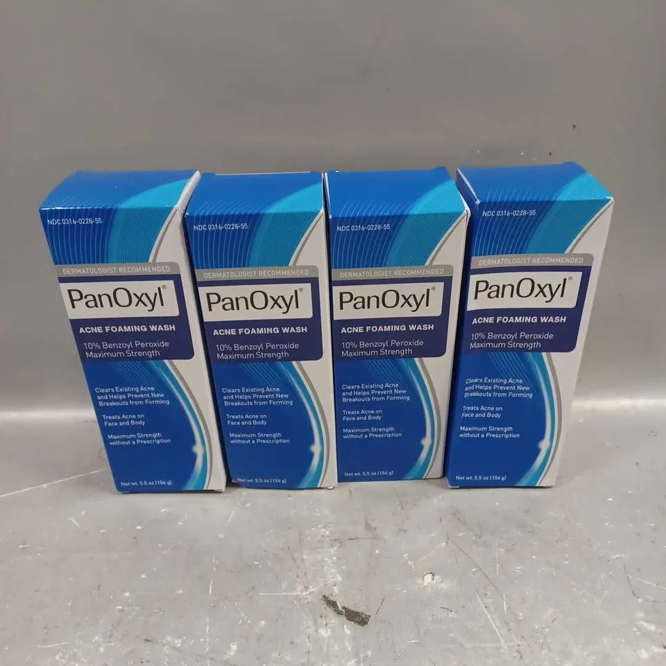 BOXED PANOXYL X4 ACNE FOAMING WASH 156G