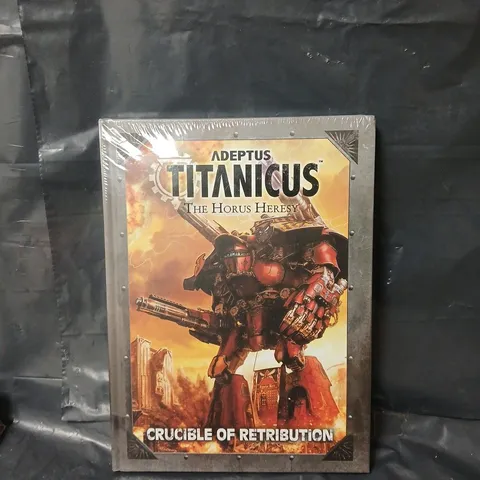 SEALED ADEPTUS TITANICUS CRUCIBLE OF RETRIBUTION HARDBACK