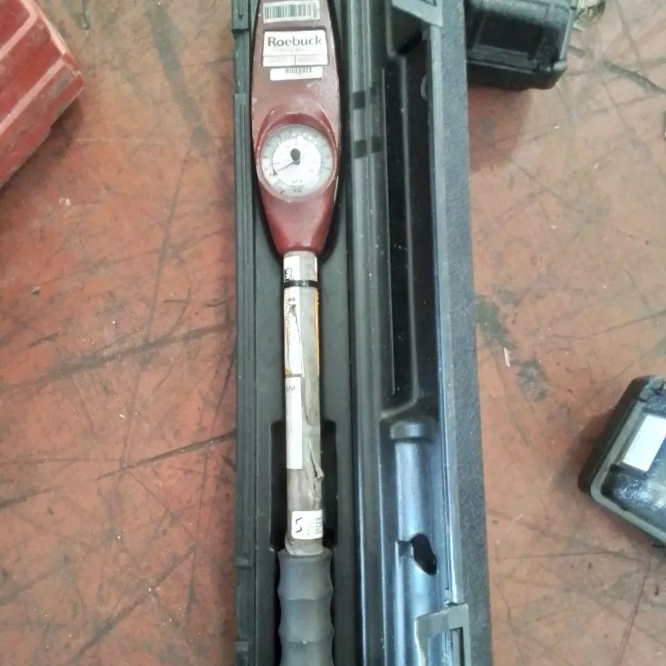 BOXED ROEBUCK DIAL INDICATING TORQUE WRENCH