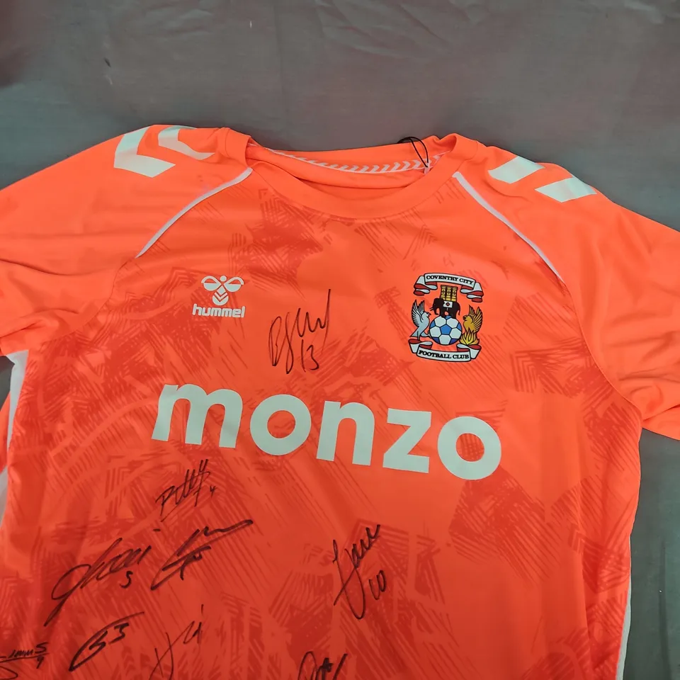 COVENTRY CITY FC 25/26 AWAY FOOTBALL SHIRT – SIGNED 