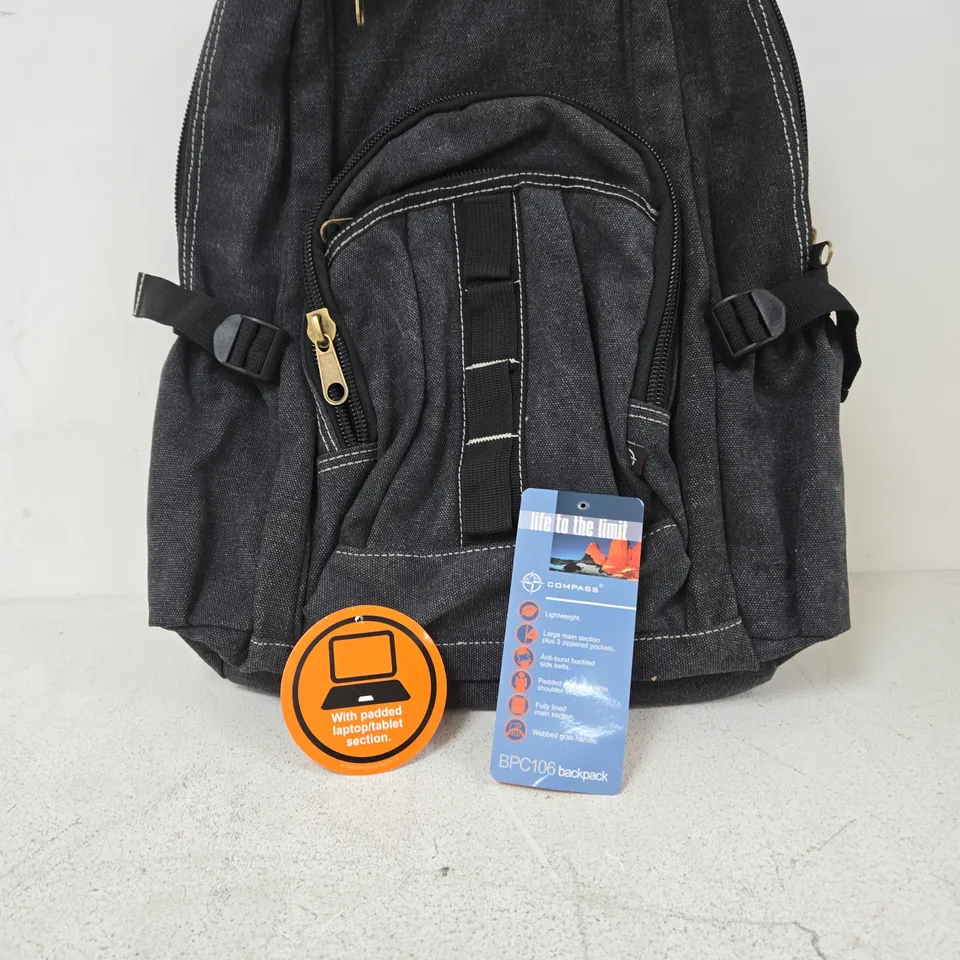 COMPASS BPC106 BACKPACK – PADDED LAPTOP/TABLET SLEEVE