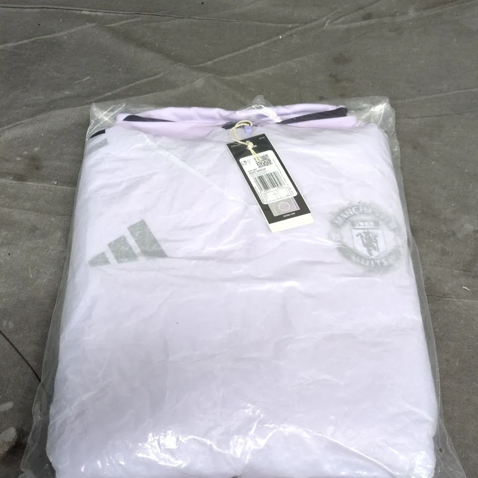 MANCHESTER UNITED PURPLE TRACK JACKET SIZE L