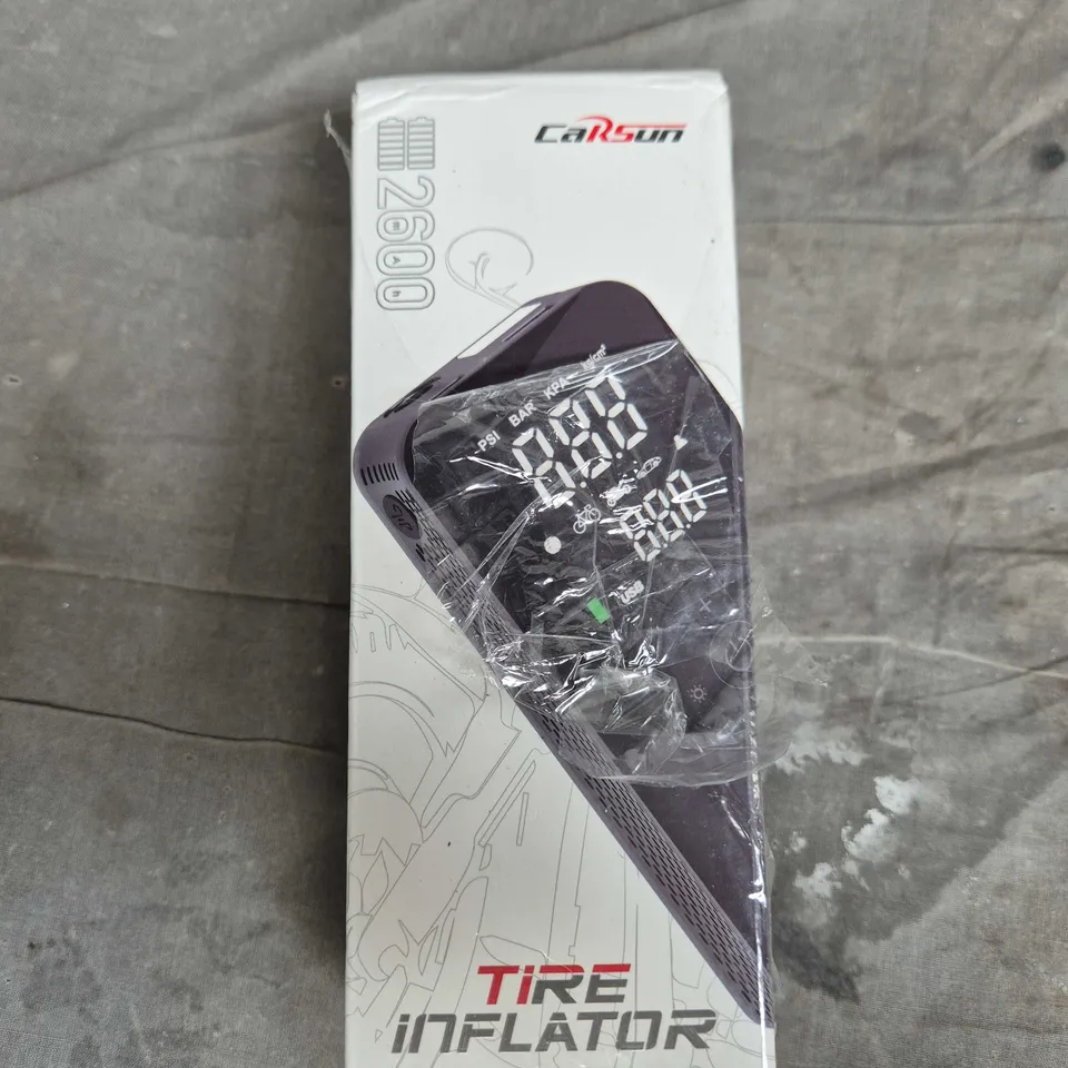 CARSUN TIRE INFLATOR PORTABLE AIR COMPRESSOR