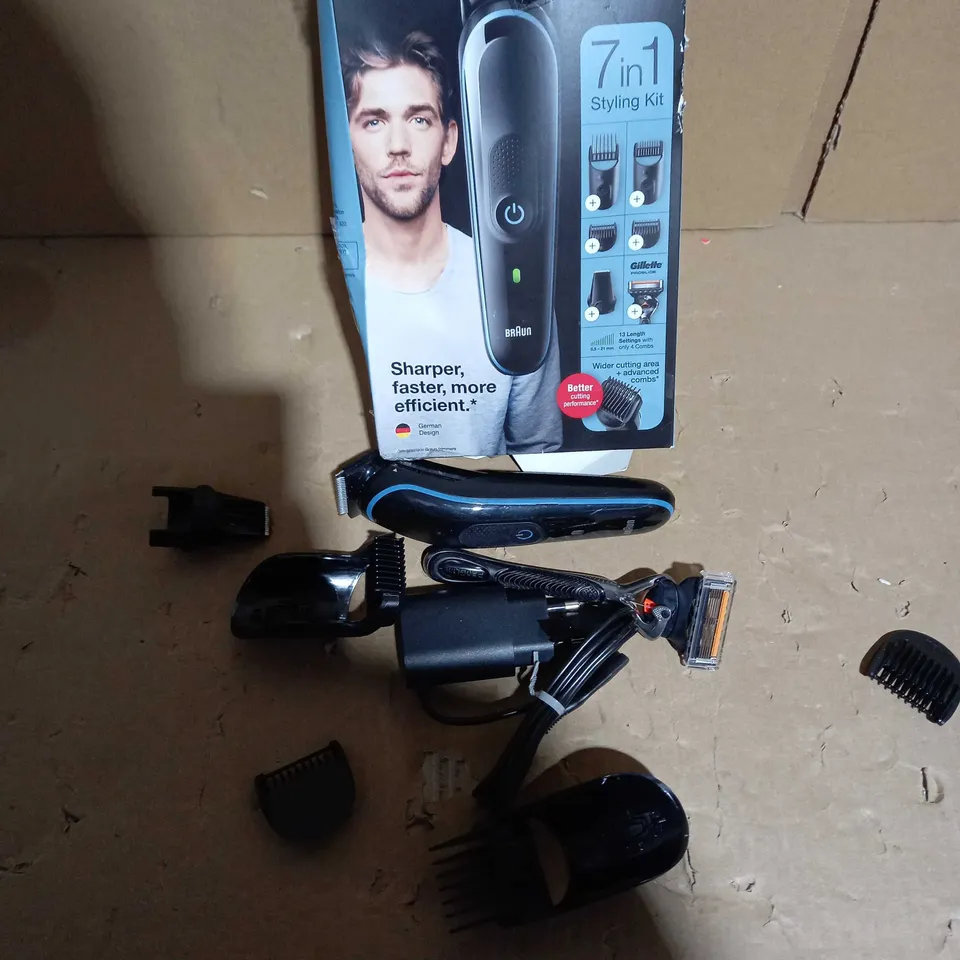BOXED BRAUN ALL IN ONE TRIMMER 3