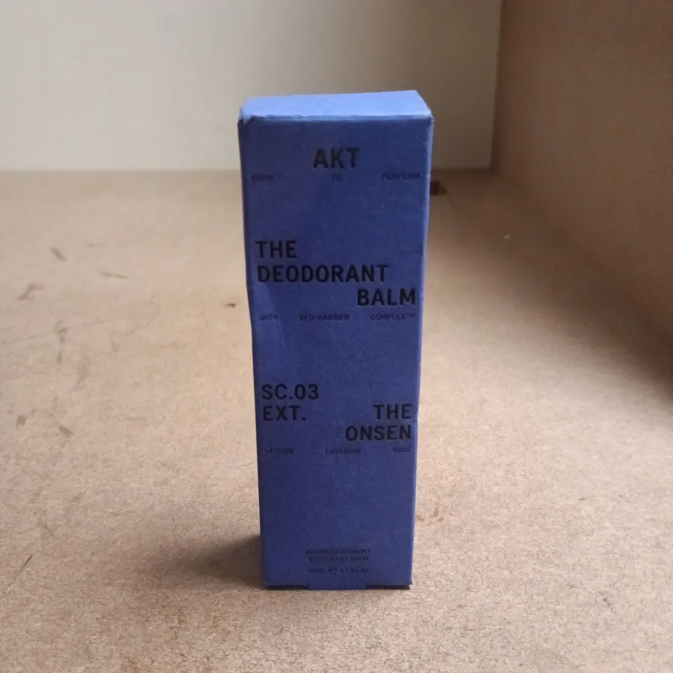 AKT THE DEODORANT BALM – THE ONSEN (SC.03 EXT)
