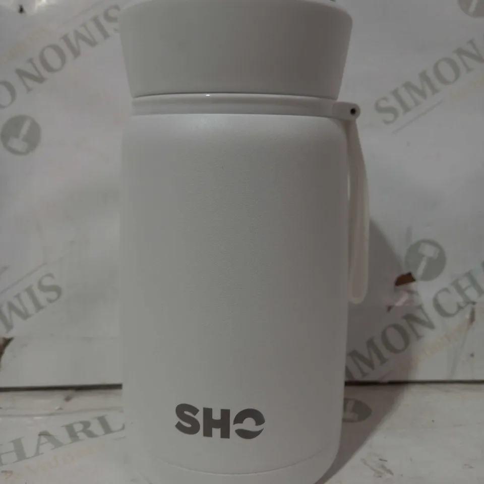 SHO FOOD FLASK IN WHITE (800ML)