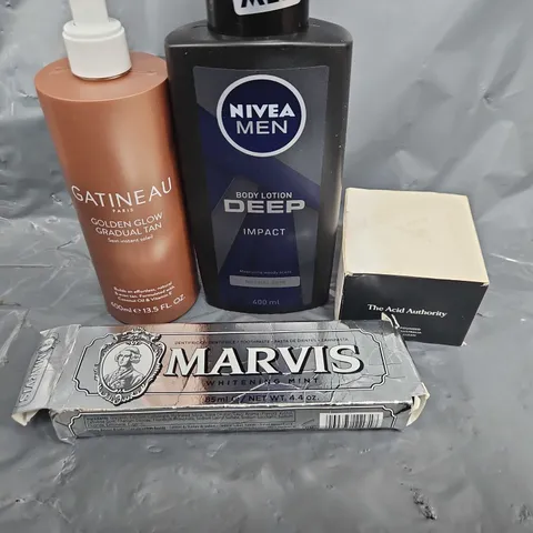 BOX OF ASSORTED HOME AND ACCESSORIES ITEMS TO INCLUDE - NIVA - MARVIS - ALPHAH 