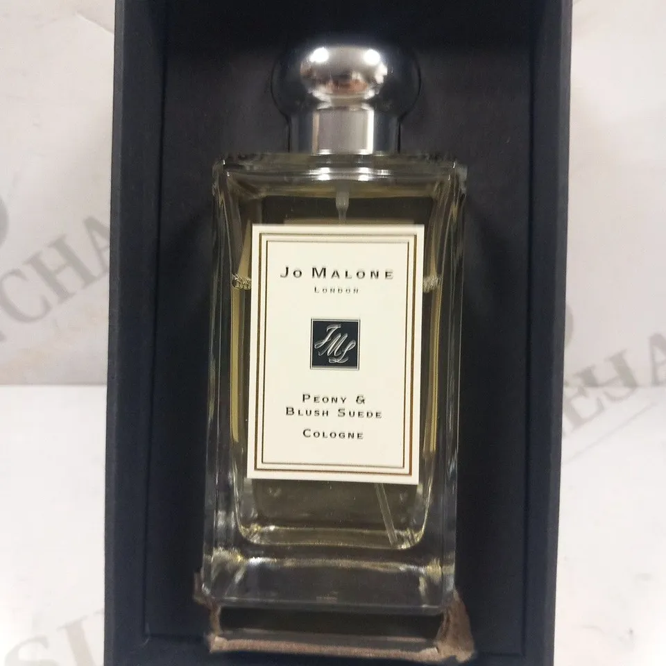 BOXED JO MALONE PEONY AND BLUSH SUEDE COLOGNE 100ML