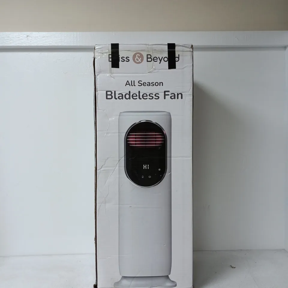 BLISS AND BEYOND ALL SEASON BLADELESS FAN