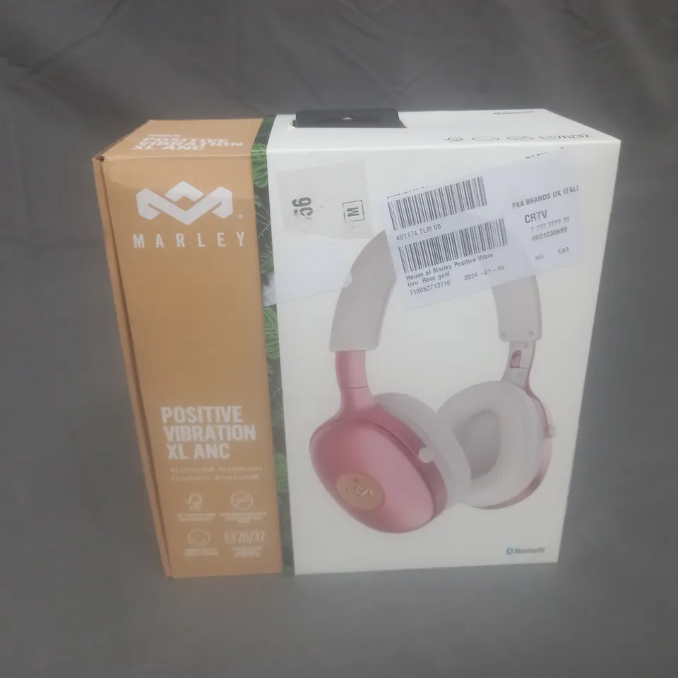 HOUSE OF MARLEY POSITIVE VIBRATION XCL ANC BLUETOOTH HEADPHONES 