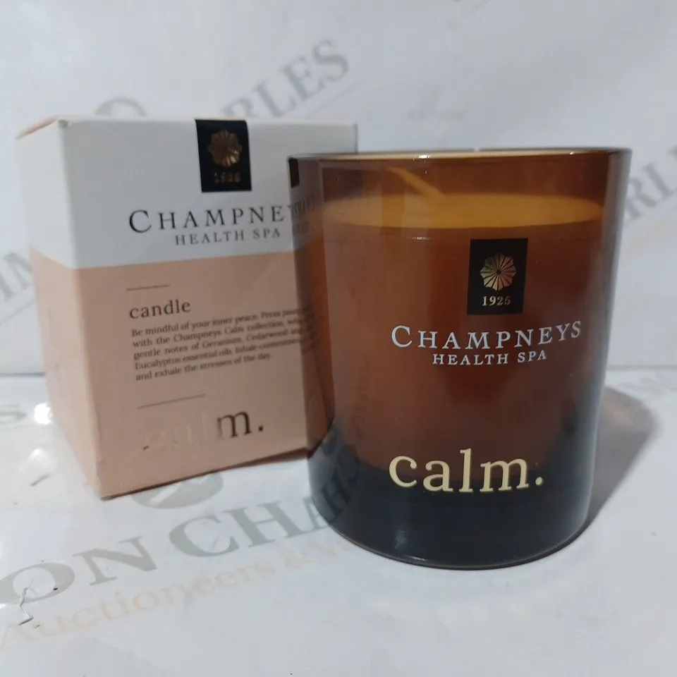 BOXED CHAMPNEYS CALM CANDLE