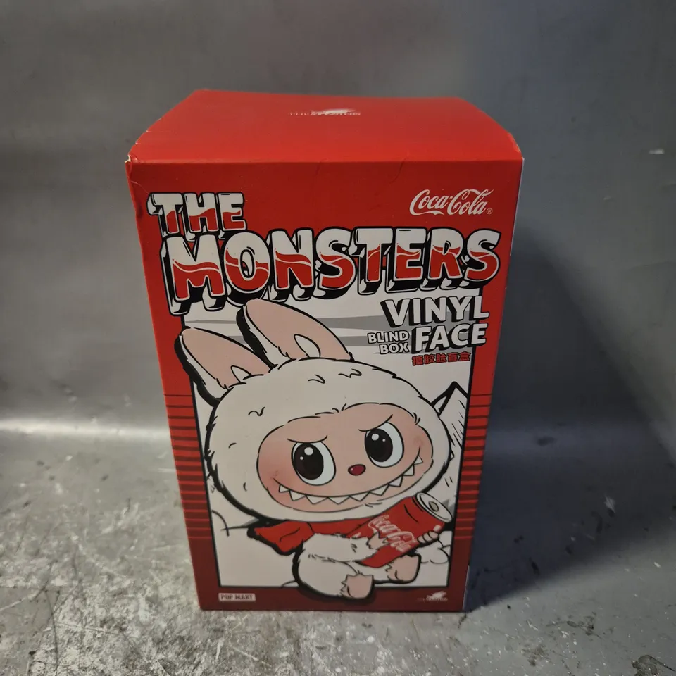 SEALED POP MART THE MONSTERS COCA-COLA BLIND BOX - VINYL FACE 