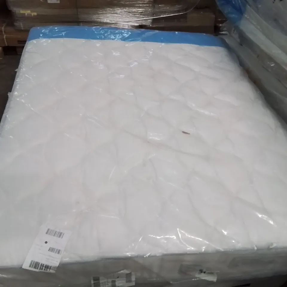 QUALITY BAGGED DESIGNER KING SIZE 150cm AIRSPRUNG LUXURY QUILTED MEDIUM MATTRESS RRP £259