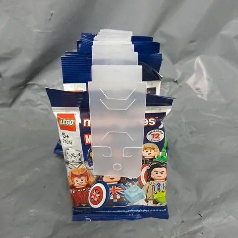 APPROXIMATELY 30 SEALED LEGO MINIFIGURES MARVEL STUDIOS PACKS