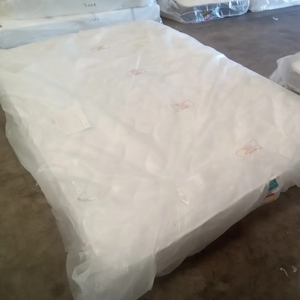 QUALITY BAGGED MEMORY WOOL POCKET SPRUNG HYBRID KING SIZE 5FT MATTRESS