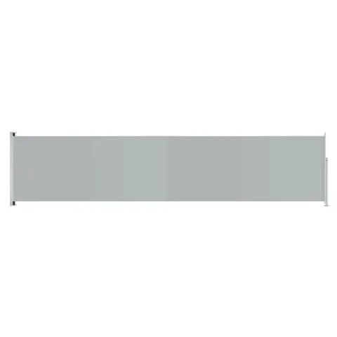 A BOXED DAKOTA FIELDS 600CM W X 140CM D FABRIC COVER MOTORISED RETRACTABLE SIDE AWNING