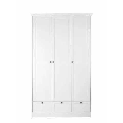 BOXED WARDROBE ROMANA 160X205 IN WHITE - 1 BOX
