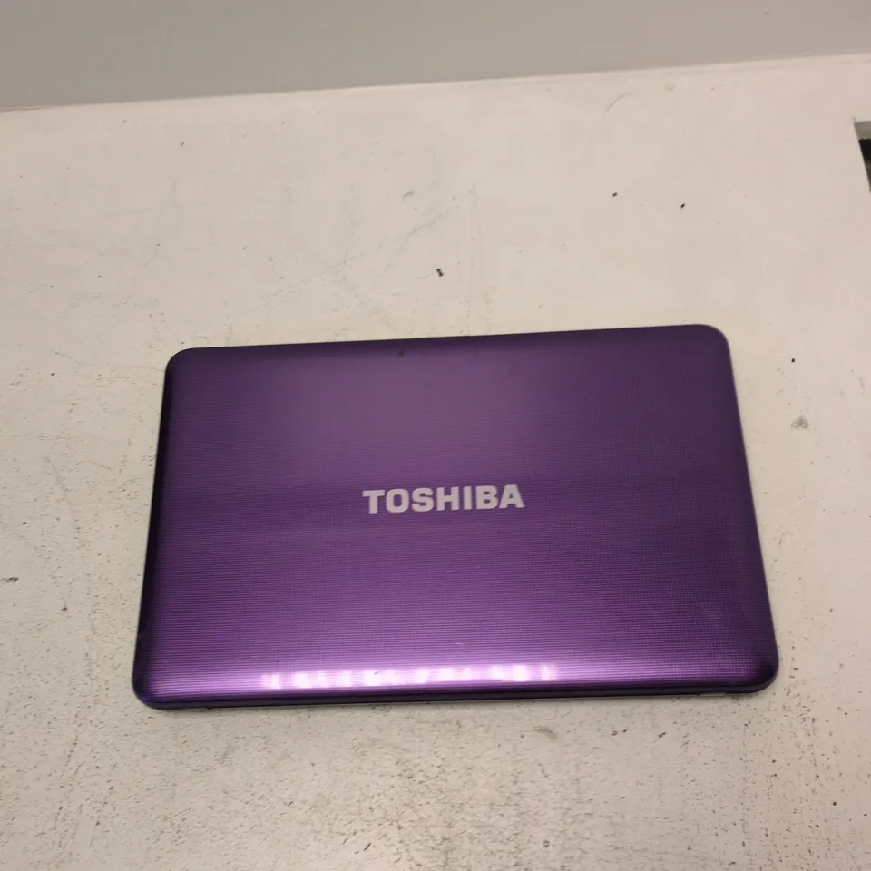 TOSHIBA SATELLITE C855-1TD LAPTOP – PURPLE