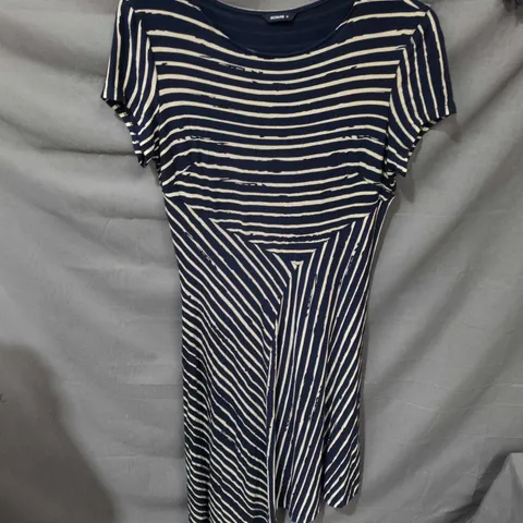 ROMAN WOMEN’S STRIPED DRESS, NAVY & WHITE, UK 16