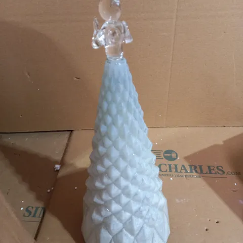 PEARLISE DECORATIVE TREE WITH WHITE ANGEL