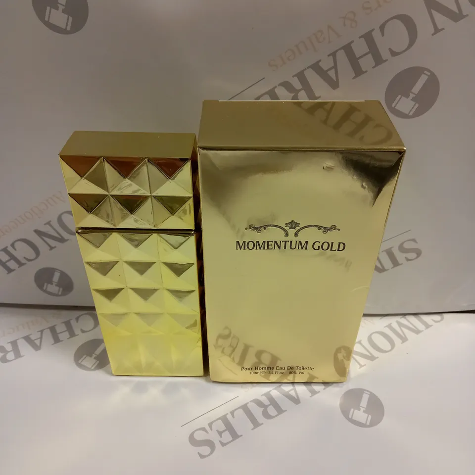 BOXED LAURELLE MOMENTUM GOLD EAU DE TOILETTE SPRAY 100ML