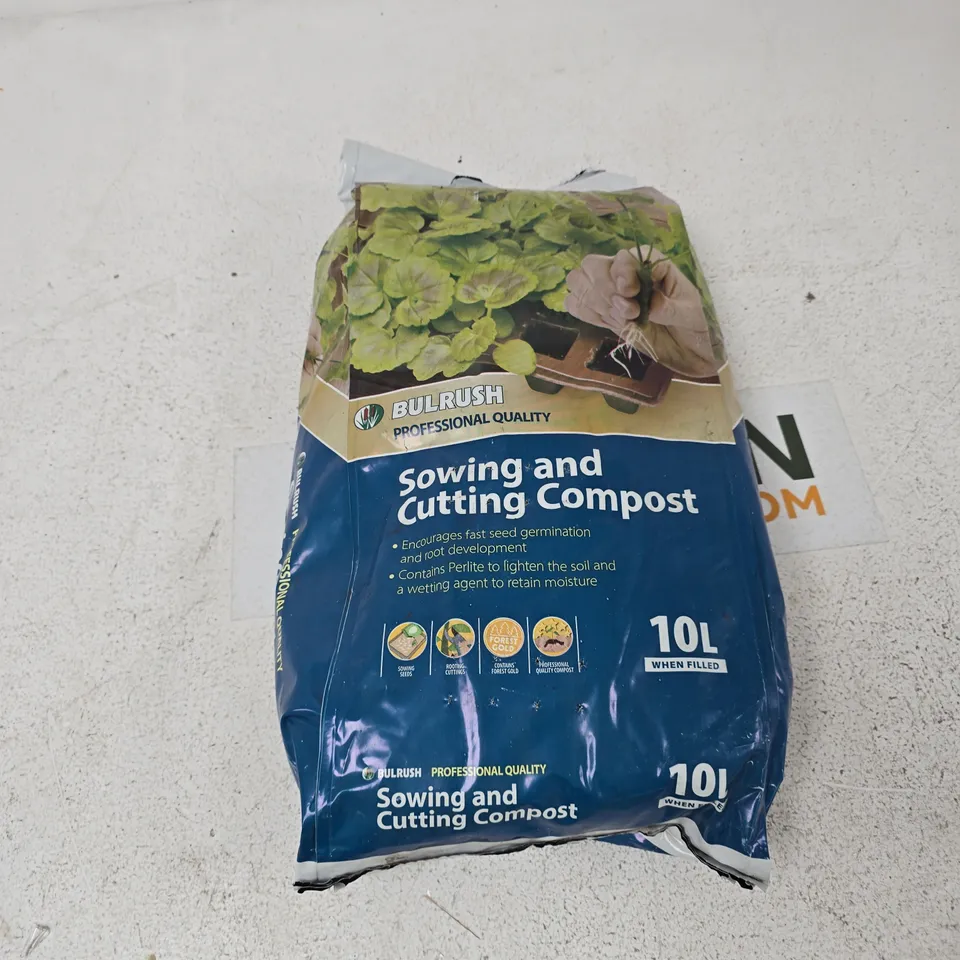 BULRUSH SOWING AND CUTTING COMPOST – 10L