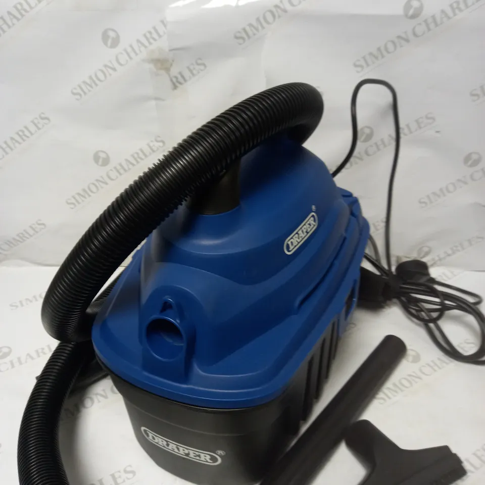DRAPER 10L 100W 230V WET & DRY VACUUM CLEANER 