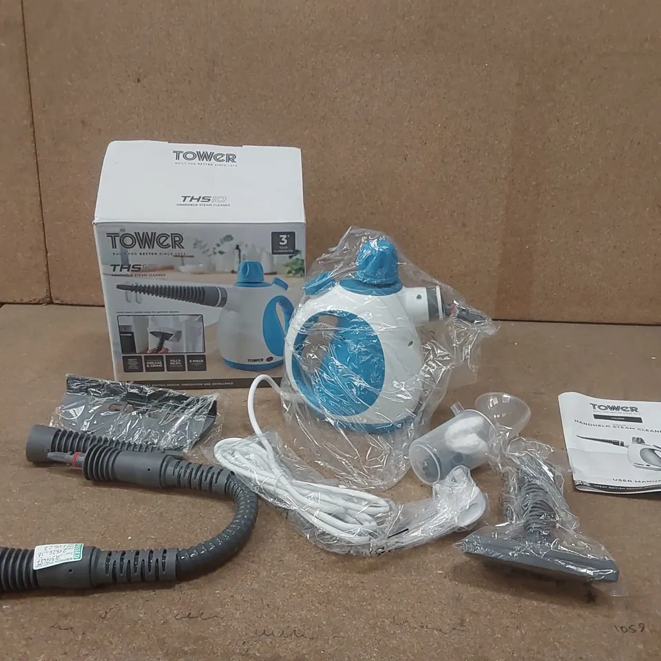 BOXED TOWER THS10 HANDHELD STEAM CLEANER 