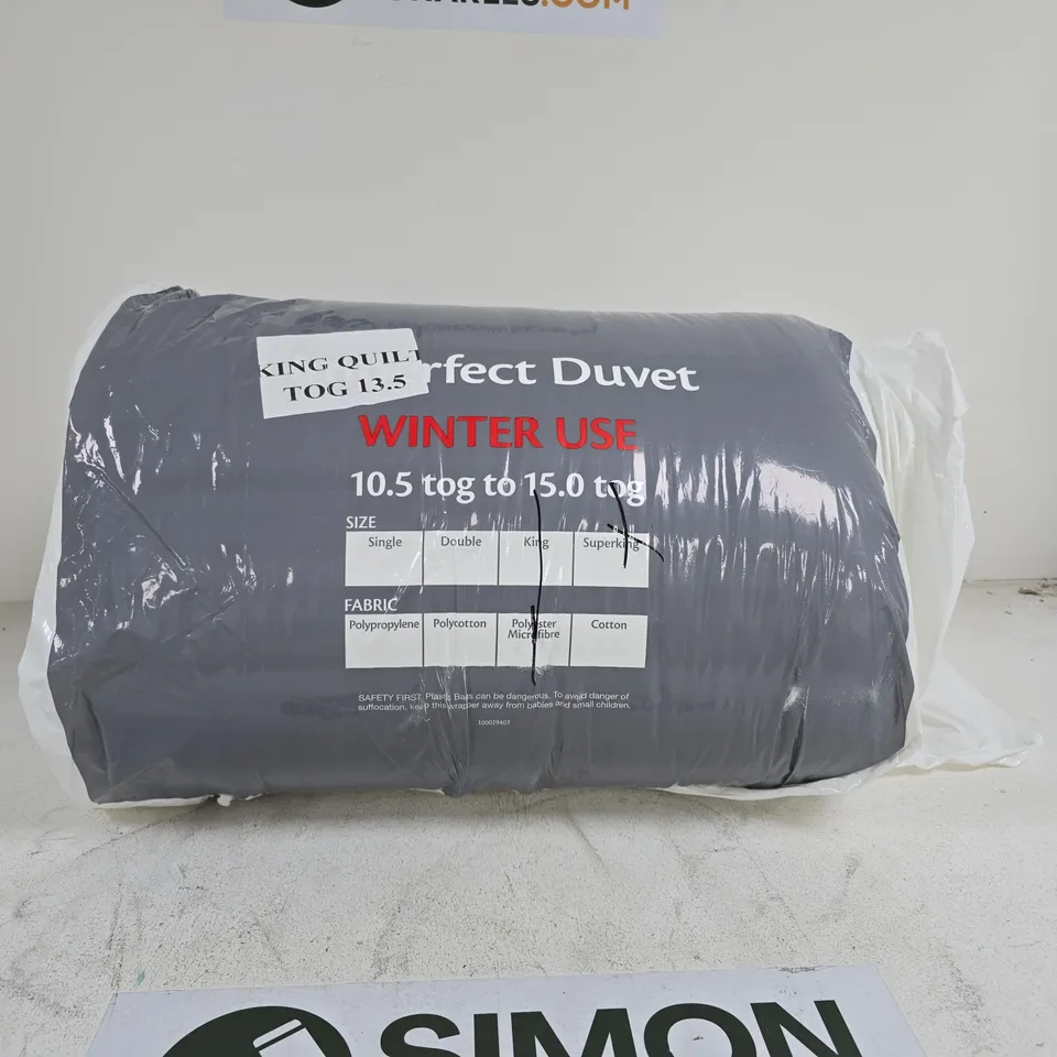 KING QUILT TOG 13.5 WINTER USE