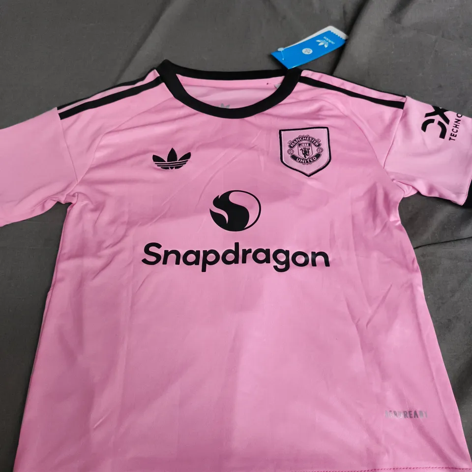 KIDS MANCHESTER UNITED FC AWAY JERSEY - PERSONALISED - SIZE 20