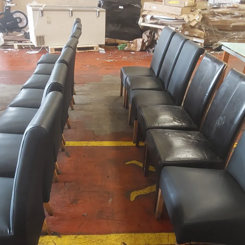 14x ASSORTED RESTAURANT DINING CHAIRS