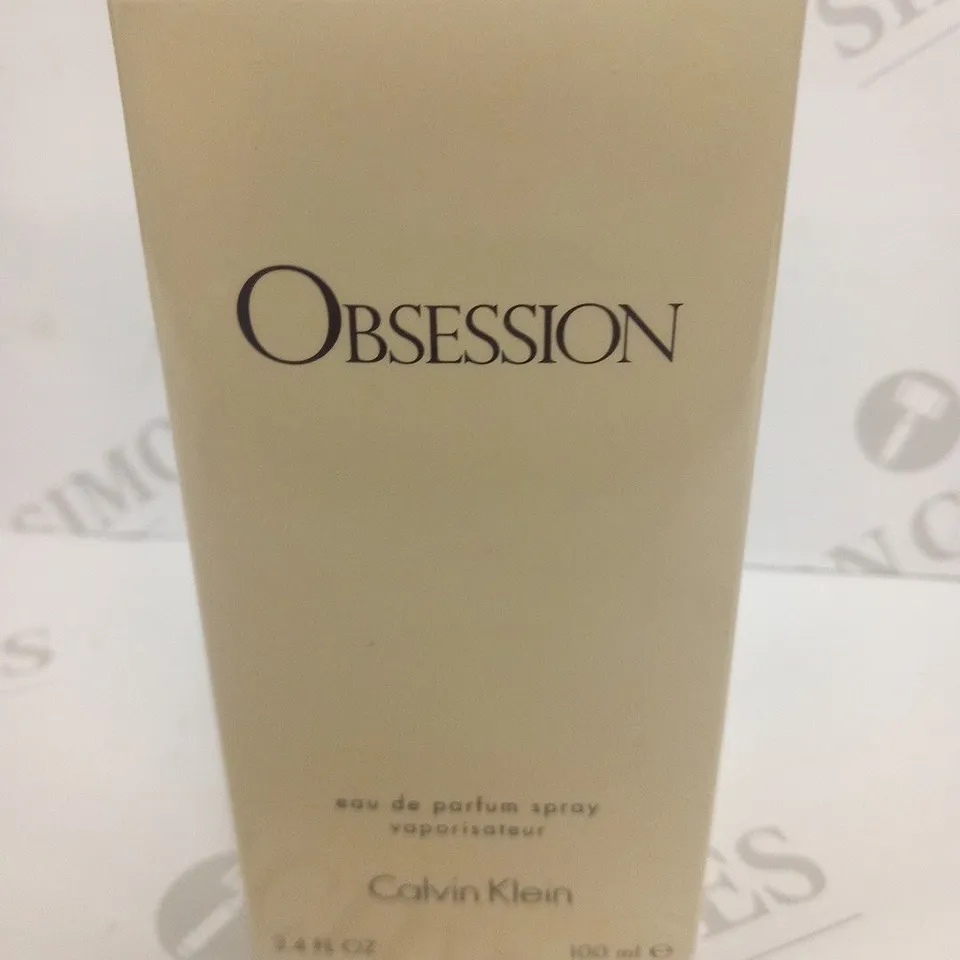 BOXED AND SEALED CALVIN KLEIN OBSESSION EAU DE PARFUM 100ML