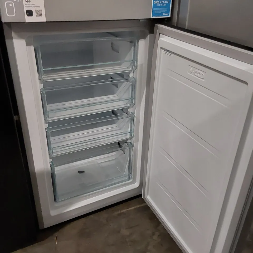 CANDY LOW FROST 50/50 FRIDGE FREEZER IN SILVER, MODEL: CCT3L517ESK