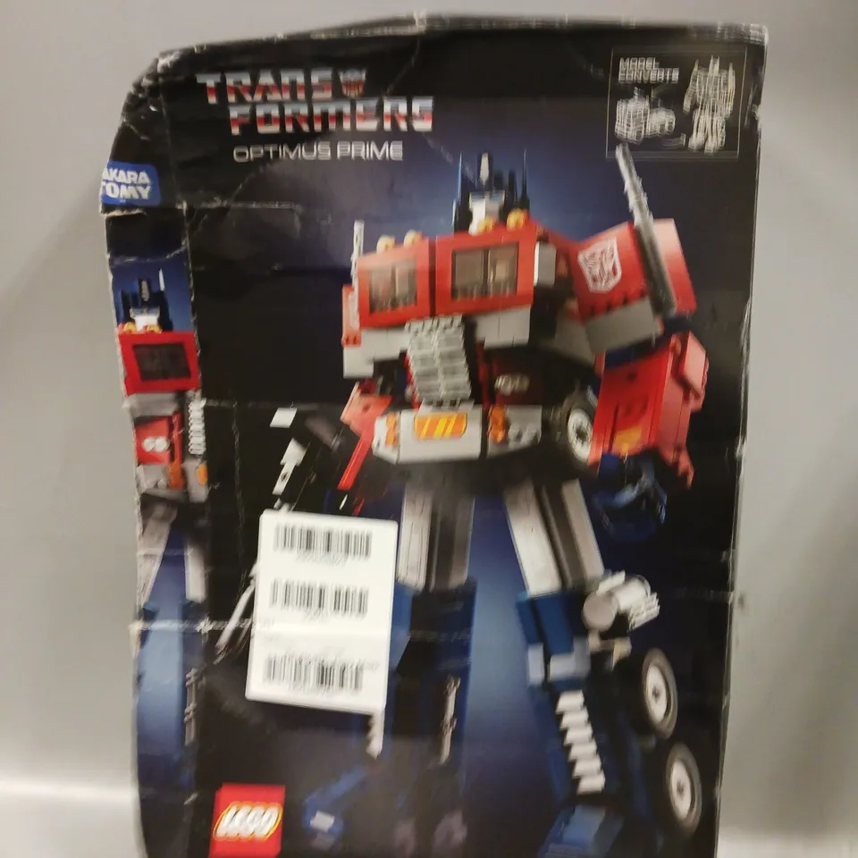 BOXED LEGO TRANSFORMERS OPTIMUS PRIME 10302 RRP £149